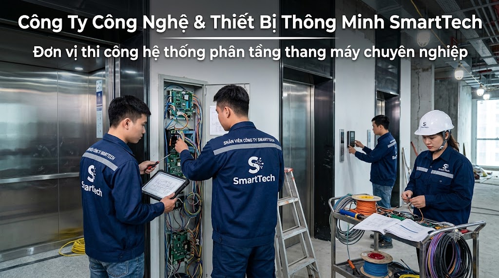 Lap dat he thong phan tang thang may