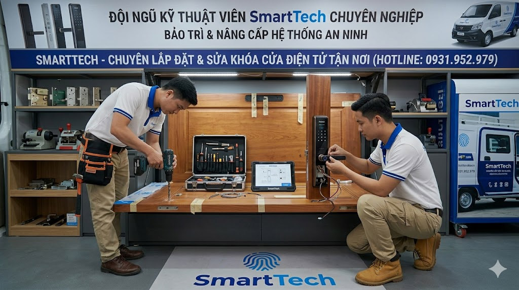 Lap dat va sua khoa van tay tai Quy Nhon