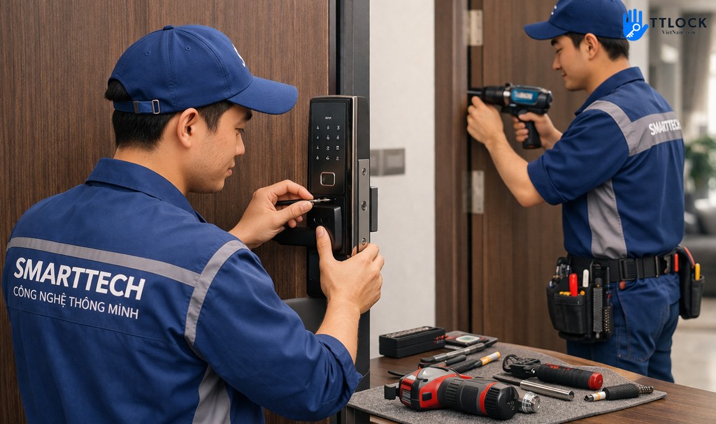 Sua khoa cua van tay Binh Duong