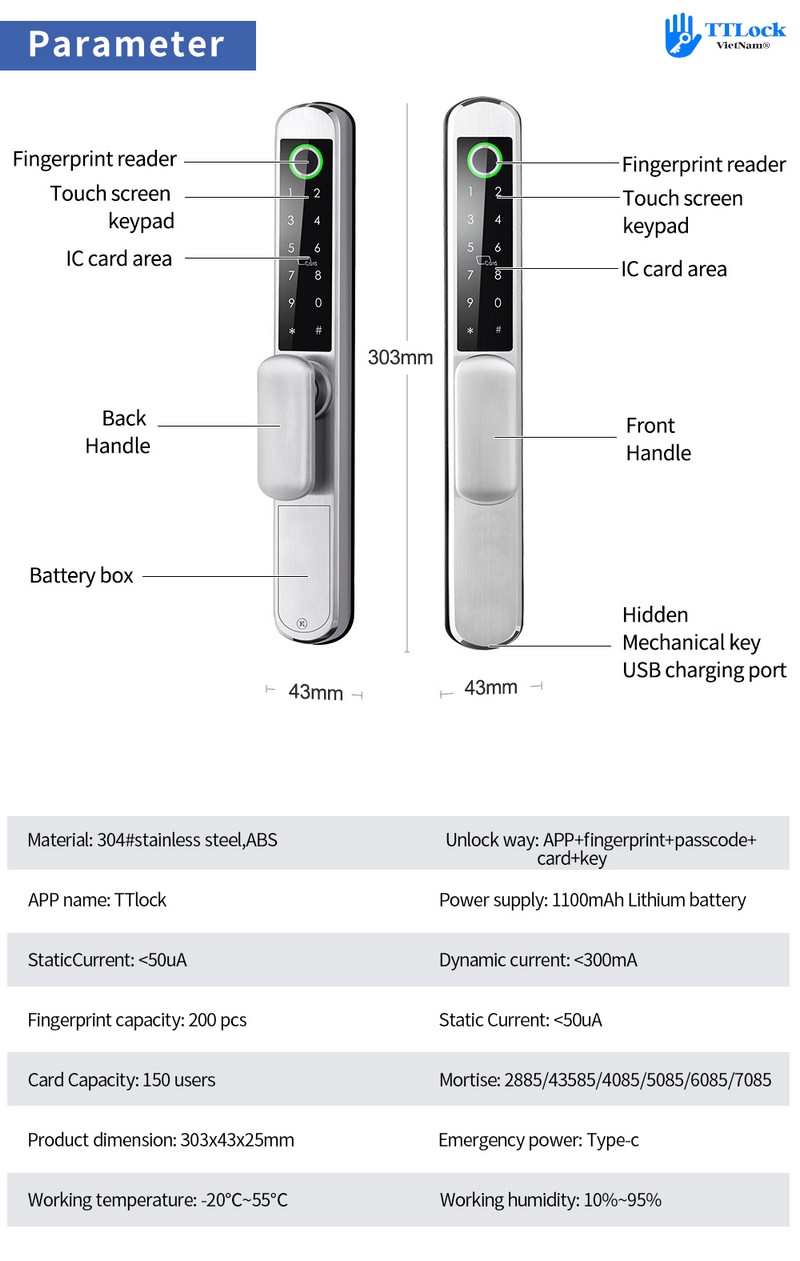 TTLock A211D-Detail 5