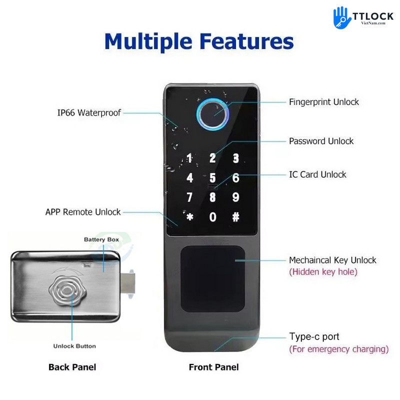 TTLock G23-Detail 2