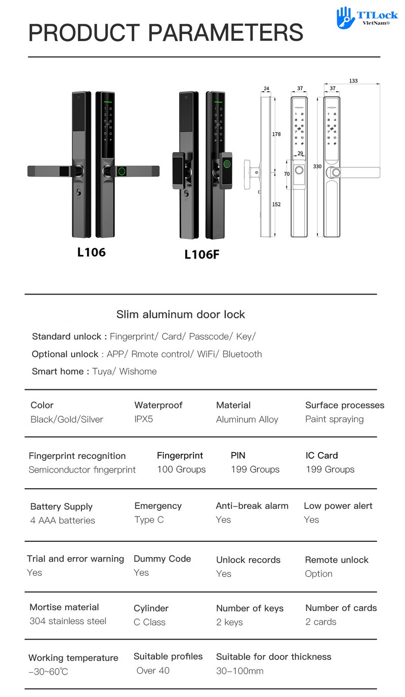 TTLock L106F-Detail 4