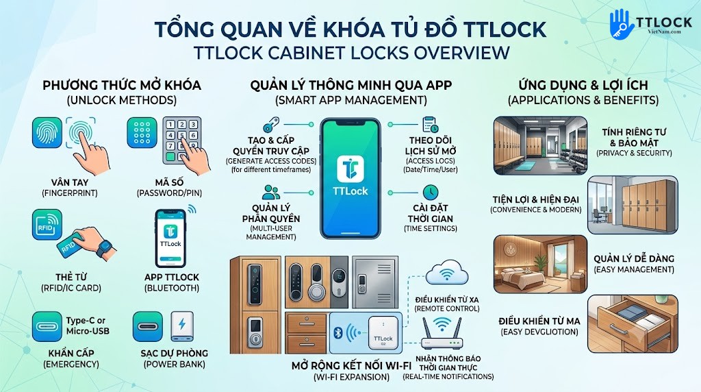 Tong quan ve khoa tu do TTLock